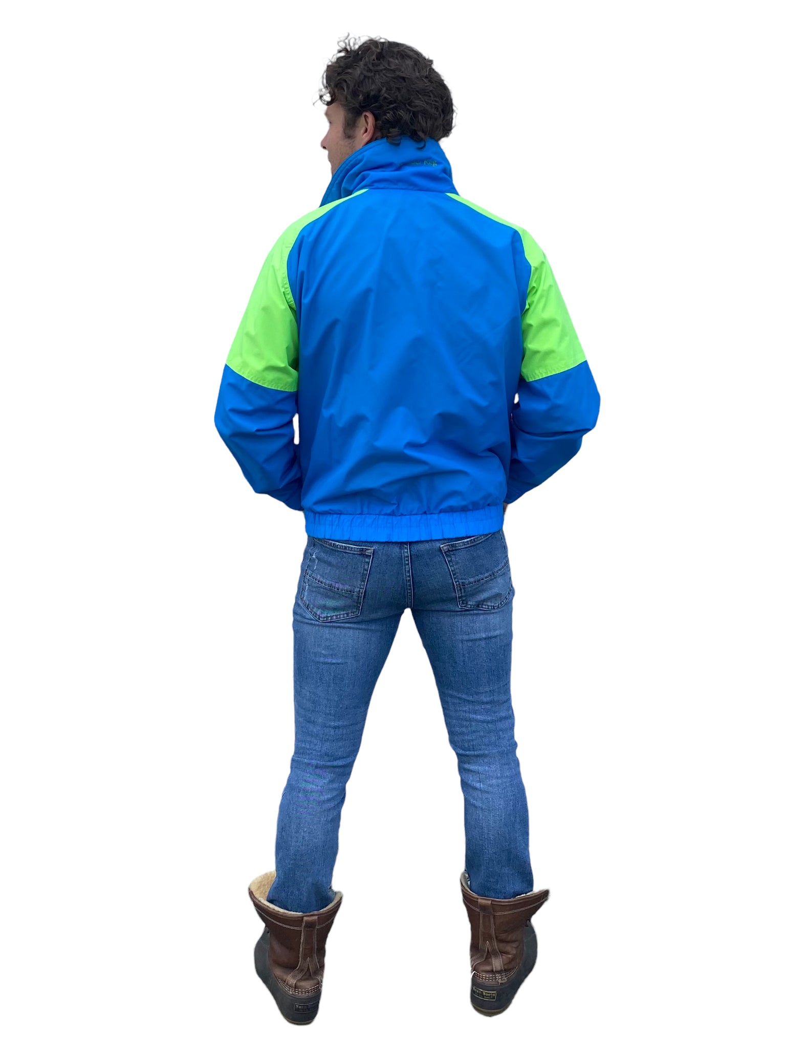 Vintage 90s Neon Ski Snow Jacket from Columbia - Size Men's Medium