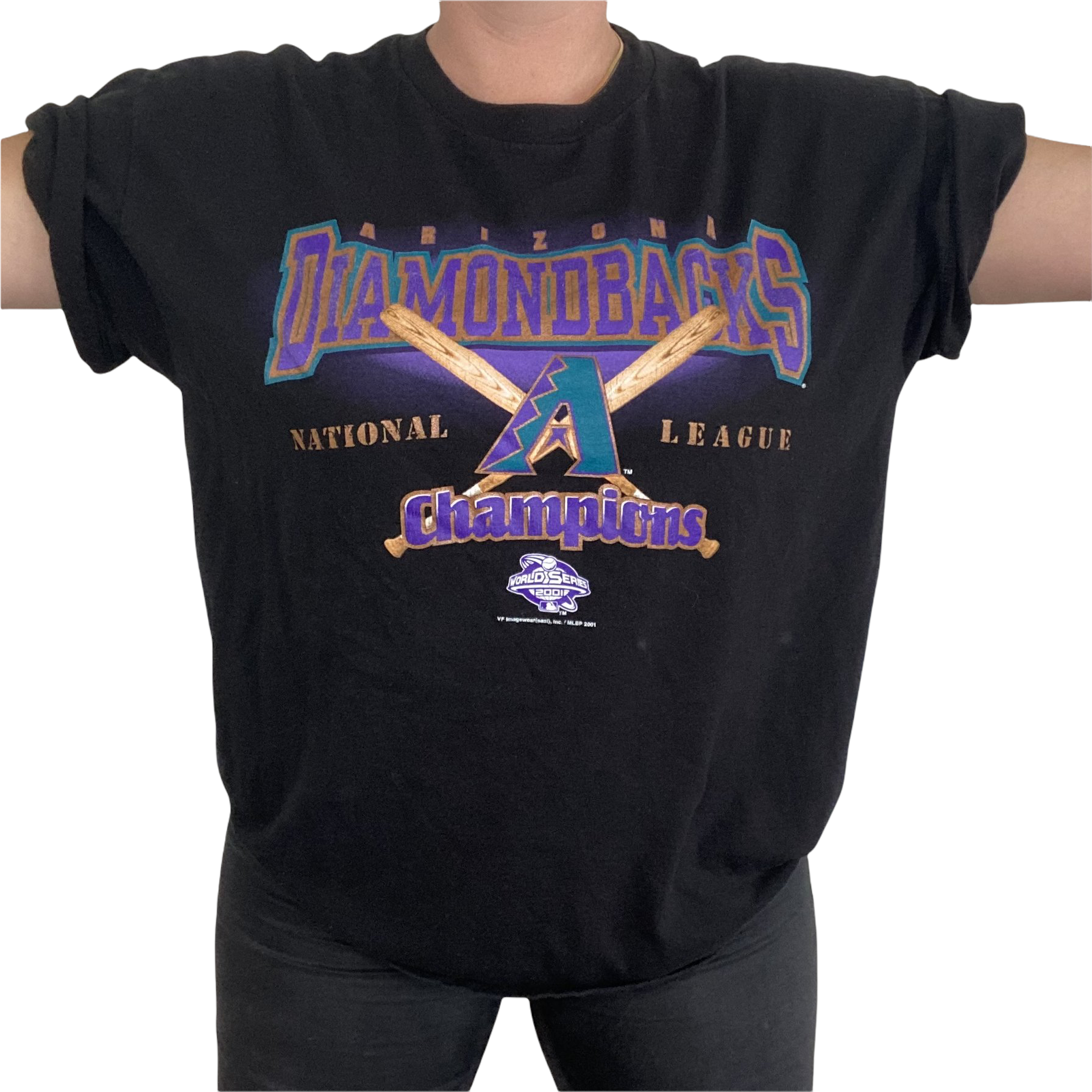 Arizona Diamondbacks Vintage 2001 MLB World Series - Depop