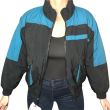Load image into Gallery viewer, Vintage 80s 90s Ski Snow Jacket from Rugged Gear with Ski Tags! - Size Small-Medium