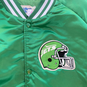 90's New York Jets Logo Athletic Heavyweight NFL Jacket Size XL – Rare VNTG